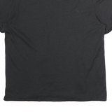 CALVIN KLEIN Mens Black Fine Stripe Short Sleeve Polo Shirt XL Cotton