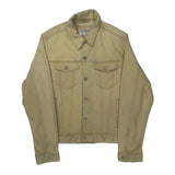 Guess Denim Jacket - XL Beige Cotton