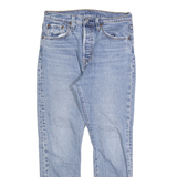 LEVI'S 501S Womens Jeans Blue Regular Straight Denim Light W27 L28 Classic