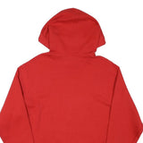 CHAMPION Mens Red Hoodie M Cotton Blend Pullover Drawstring Hood Casual