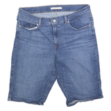 LEVI'S Womens Shorts Blue Denim Casual M W31 Classic Bermuda Style