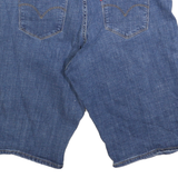 LEVI'S Womens Shorts Blue Denim Casual M W31 Classic Bermuda Style