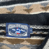 Unbranded Striped Sweater - Large Multicoloured Wool Blend