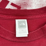 The North Face T-Shirt - Large Red Cotton