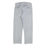 LEVI'S Womens Jeans Blue Regular Straight Denim W26 L25 Button Closure