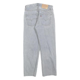 LEVI'S Womens Jeans Blue Regular Straight Denim W26 L25 Button Closure