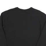 FILA Mens Black Crew Neck M Sweatshirt Cotton Blend Pullover Casual