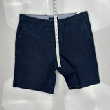 Tommy Hilfiger Chino Shorts - 35W 10L Navy Cotton