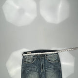 Buffalo Contrast Stitch Jeans - 34W 32L Light Wash Cotton