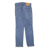 LEVI'S 511 Slim Mens Blue Denim Raw Slim Skinny Jeans W29 L30 Comfortable Zip