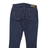LEVI'S Womens Slim Fit Skinny Denim Dark Blue Jeans Cotton Blend W28 L26
