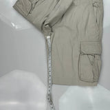 Tommy Hilfiger Cargo Shorts - 34W 10L Beige Cotton