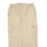 WILD FABLE Womens Cotton Blend Beige Relaxed Cargo Trousers W32 L28 Casual