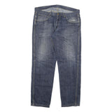 CARHARTT Mens Blue Regular Straight Denim Medium W36 L30 Workwear Jeans