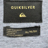 Quiksilver Checked Flannel Shirt - XL Blue Cotton