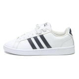 ADIDAS Grand Court Mens Leather Trainers White & Black UK 8 Classic Sports