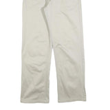 LEVI'S Mens Cotton Blend Beige Regular Fit Straight Leg Trousers W30 L28 Classic