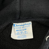 Reverse Weave Champion Hoodie - Medium Black Cotton