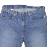 LEVI'S Womens Denim Blue Casual Shorts L W34 Cotton Blend Classic Fit