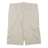THE NORTH FACE Womens Beige Casual Shorts UK 8 W34 Polyester Blend Outdoor
