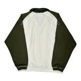 Adidas Track Jacket - Small Green Polyester