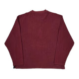 Chaps Ralph Lauren Long Sleeve T-Shirt - Large Red Cotton