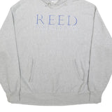 CHAMPION REVERSE WEAVE Mens Grey Reed Wrestling Pullover Hoodie XL Cotton Blend