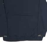 NIKE Mens Blue Pullover V-Neck XL Golf Sports Sweatshirt Embroidered Logo