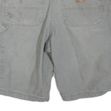 CARHARTT Mens Grey Casual Cotton Blend Shorts M W32 Workwear Utility Pocket