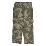 Wrangler Cargo Trousers - 32W 32L Camo Cotton