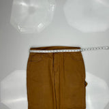 Dickies Carpenter Pants - 36W 30L Brown Cotton