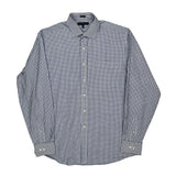 Tommy Hilfiger Checked Shirt - Large Blue Cotton