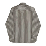 Tommy Hilfiger Striped Shirt - Medium Brown Cotton