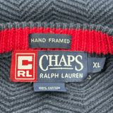 Chaps Ralph Lauren Herringbone Sweater - XL Navy Cotton