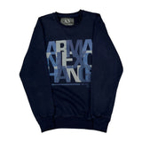 Armani Exchange Sweatshirt - XL Navy Cotton