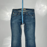 Big Star Boot Cut Jeans - 32W UK 10 Blue Denim