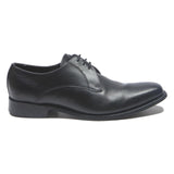BARKER Mens Black Leather Lace-Up Shoes UK 8 Classic Formal Dress Footwear