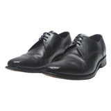 BARKER Mens Black Leather Lace-Up Shoes UK 8 Classic Formal Dress Footwear