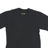 AWGE Mens Black Graphic T-Shirt M Short Sleeve Crew Neck Streetwear Cotton Blend