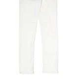 CALVIN KLEIN JEANS Womens White Slim Skinny Denim W30 L32 Zip Cotton Blend