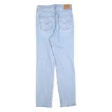 LEVI'S Womens Regular Fit Blue Denim Light Wash Jeans W30 L31 Relaxed