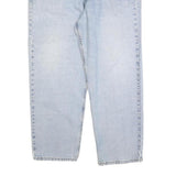 LEVI'S Mens Regular Fit Blue Denim Straight Light Wash W38 L29 Cotton Blend Zip
