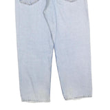 LEVI'S Mens Regular Fit Blue Denim Straight Light Wash W38 L29 Cotton Blend Zip