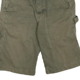 CARHARTT Mens Shorts Green Casual Cotton Blend M W32 Workwear Utility