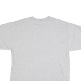 GILDAN Mens Grey Evangel University Graphic T-Shirt XL Short Sleeve Crew Neck