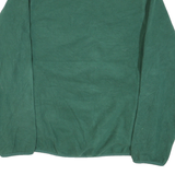 TOMMY HILFIGER Mens Green Polyester Blend Fleece Jacket M Zip Saint Patrick