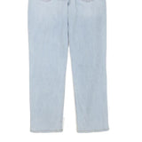 REFORMATION Womens Jeans Blue Regular Straight Denim Light W26 L27 Zip Cotton