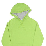 CHAMPION Womens Green Hoodie M Cotton Blend Pullover Casual Essential