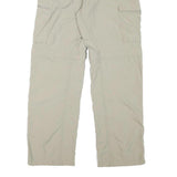 COLUMBIA Mens Polyester Blend Beige Regular Fit Straight Leg Trousers W28 L28