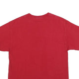 CHAMPION Mens Red Star Wars Graphic T-Shirt L Short Sleeve Crew Neck